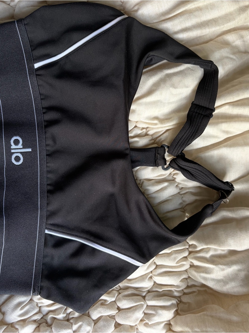 ALO Yoga Set: Airlift High Waist Suit Up Legging with Matching Sports Bra Size S - Picture 6 of 9